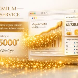 SEO for Website + AdSense Content